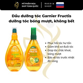 Tinh dầu xịt dưỡng tóc Garnier Fructis siêu phục hồi mềm mượt tóc
