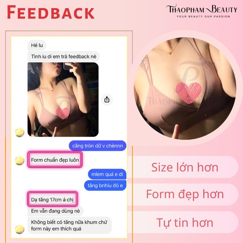 Viên uống Vitamin siêu nở ngực Senorita tăng size vòng 1 4-6cm hiệu quả 30 ngày – Thảo Phạm Beauty