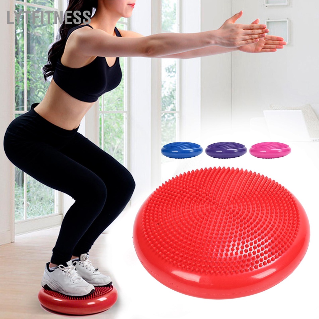 LYTFitness Đệm đĩa cân bằng chuyên nghiệp Thảm tập Yoga Massage bóng thể dục Bóng luyện