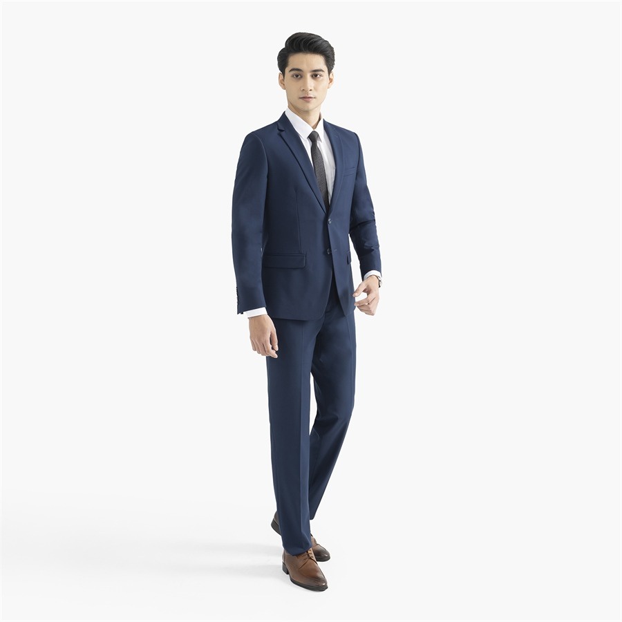 Bộ suit nam ARISTINO phom suông nhẹ, đường may tỉ mỉ, thiết kế lịch lãm, sang trọng - ASUR02