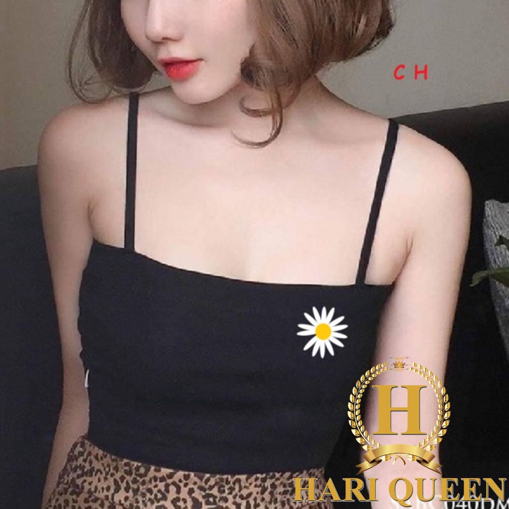 Áo hai dây bún hoa cúc HARI0321