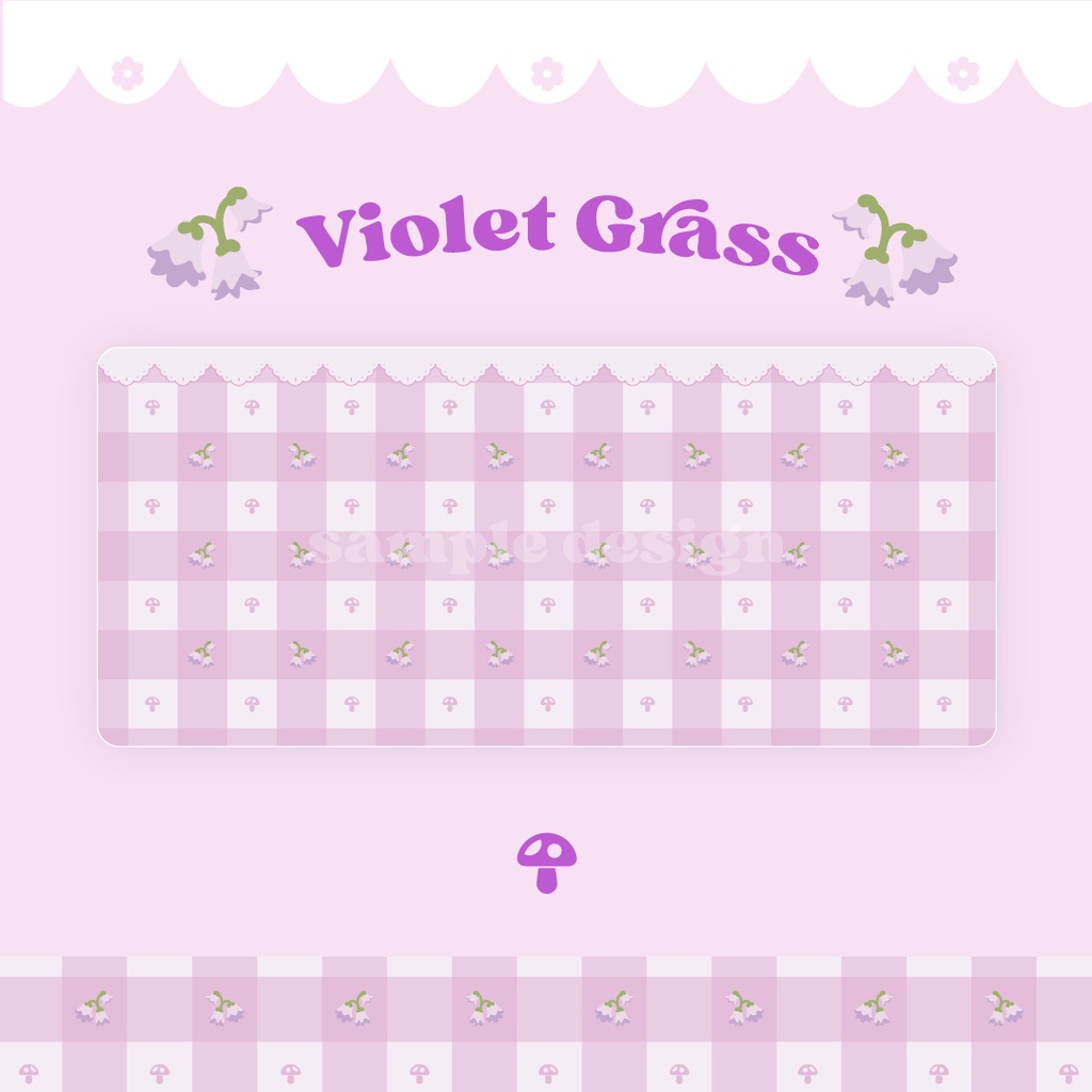 Tấm lót chuột  Genshin impact flower  - Antidote Studio