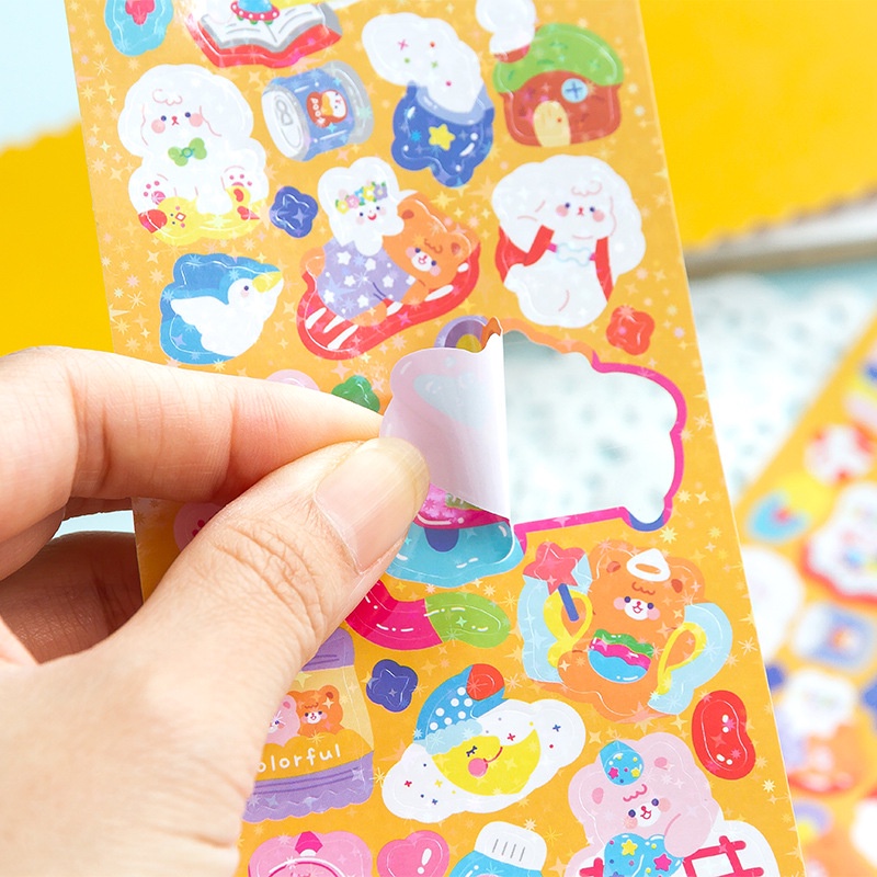 2 Sticker Dán Trang Trí Hình Khu Vườn Tuyệt Vời