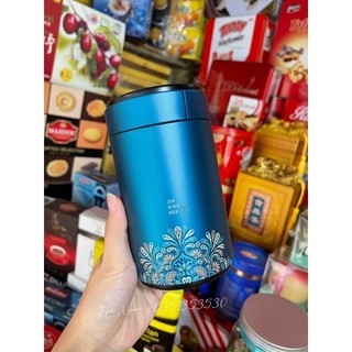 Hộp sắt đựng chè siêu sang đóng lẵng quà tết