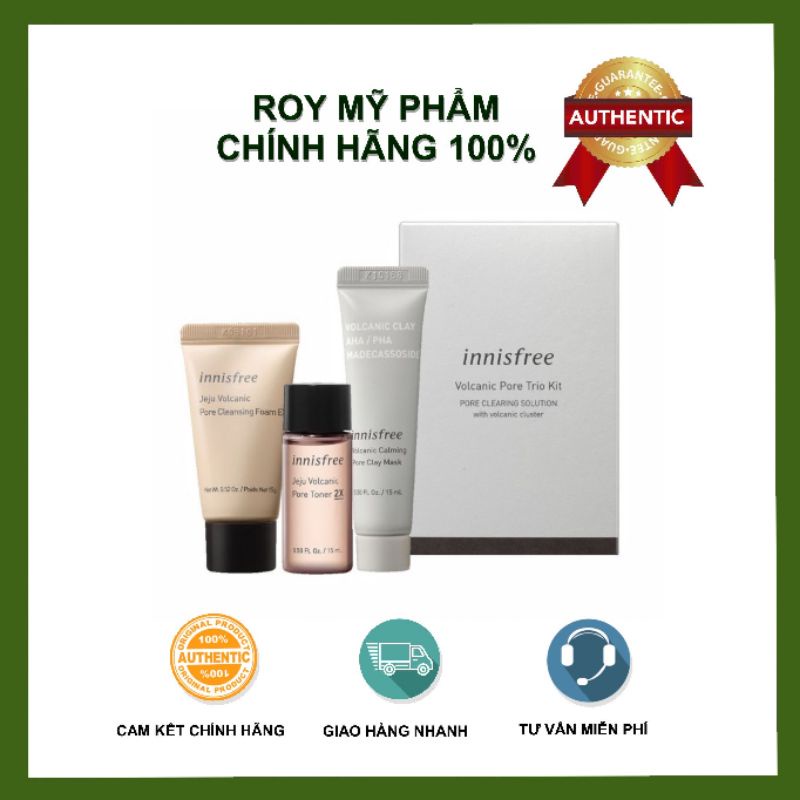 Bộ Sản Phẩm Tro Núi Lửa Mini
