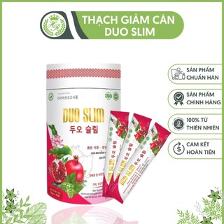 Thạch giảm cân duo slim giảm thèm ăn đốt mỡ kiểm soát cân nặng dễ thưởng thức gói tiện lợi hiệu quả