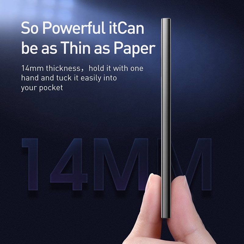 Pin dự phòng Baseus Adaman Metal Digital Display Quick Charge (2021 Editon) Phiên bản nước ngoài