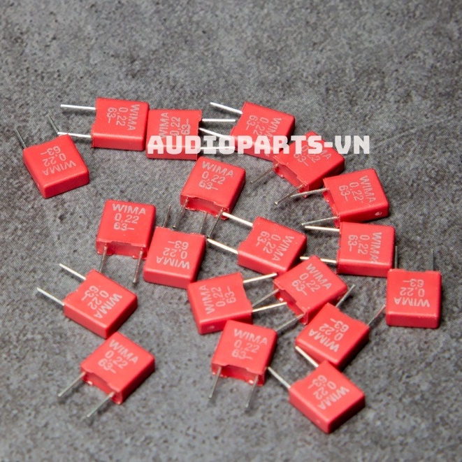 Tụ điện Wima MKS2 0.22uF 63V x 1 ( 224 )