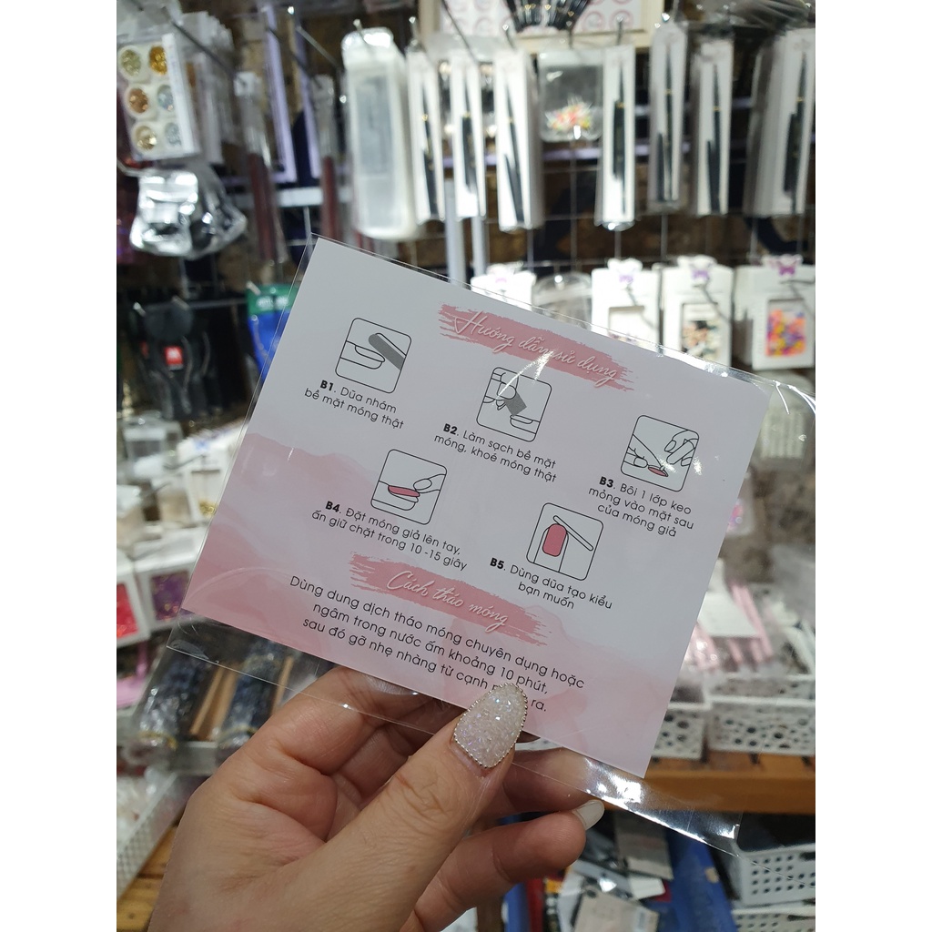 Giấy nail box, bìa nail box lẻ