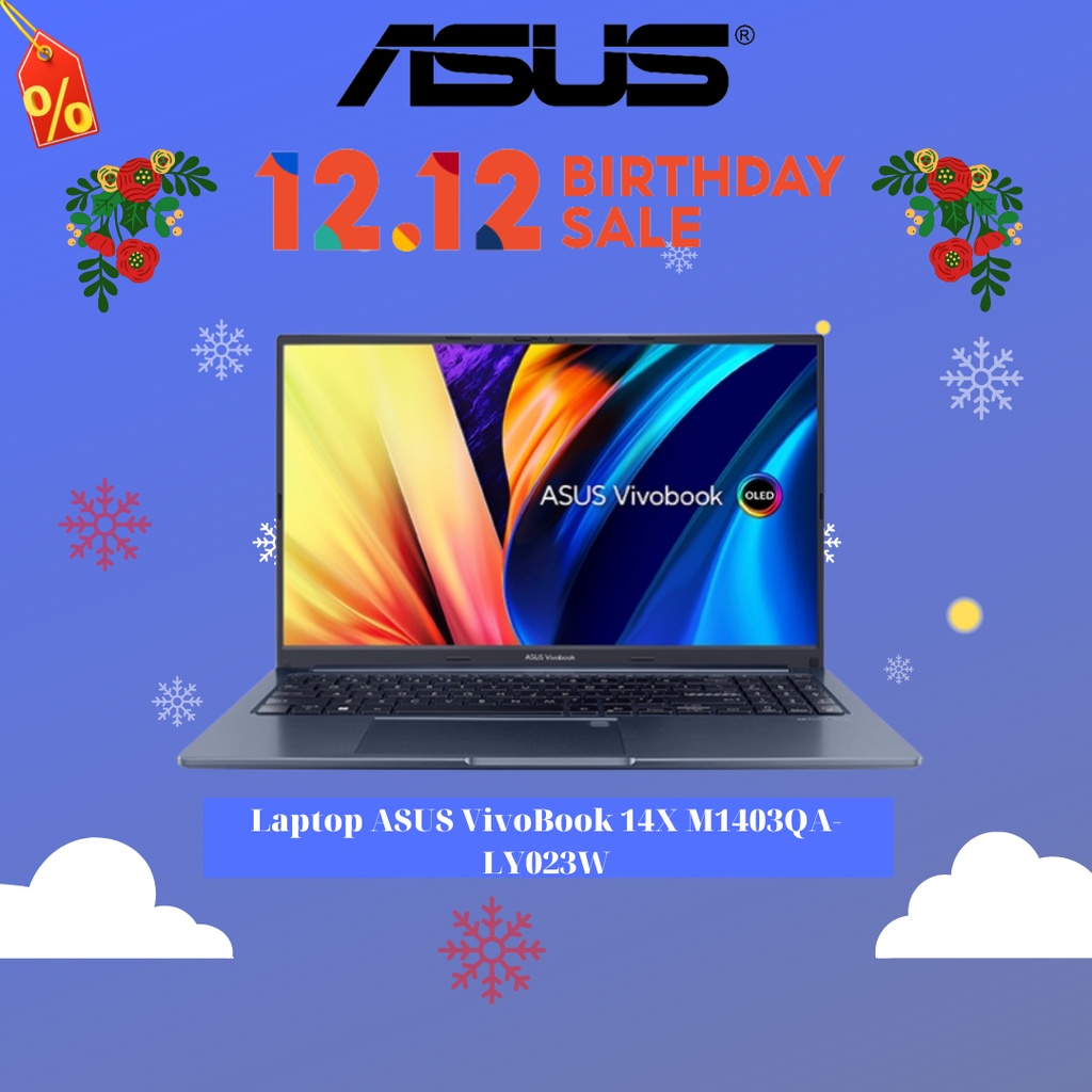 Laptop ASUS VivoBook 14X M1403QA-LY023W R5-5600H | 8GB | 512GB |14' WUXGA | Win 11