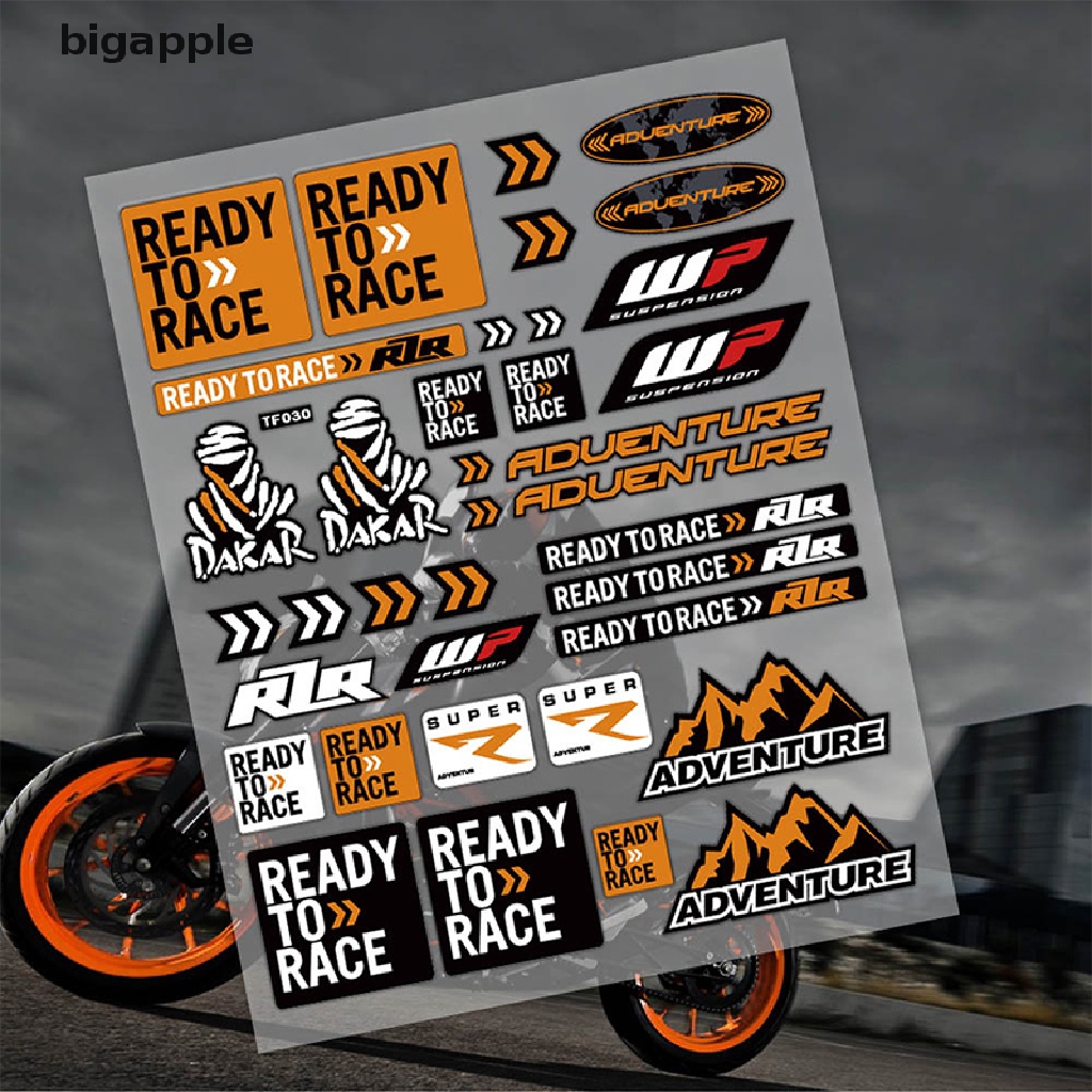 Đề Can Phản Quang Dán Trang Trí Xe Mô Tô KTM Duke 125 200 390 690 990 1290 Adv SXF EXC EXC-G XC XCW RDG