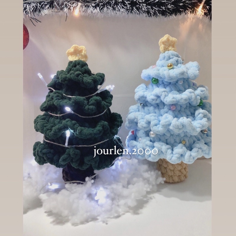 CÂY THÔNG LEN TRANG TRÍ NOEL