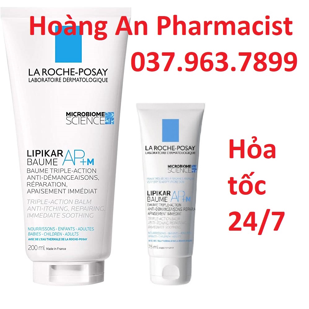 La Roche Posay Lipikar Baume AP+M 200ml Kem dưỡng làm dịu da dùng được cho cả trẻ sơ sinh