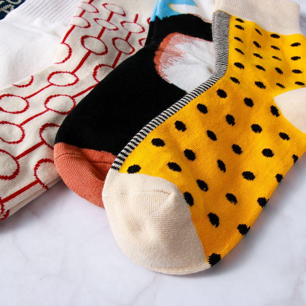 Vớ Cotton Thời Trang Harajuku Cổ Điển