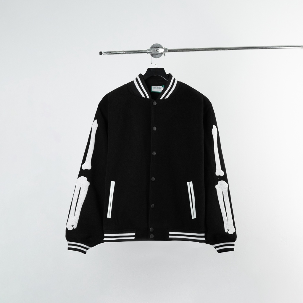 Áo khoác bomber varsity jacket The Bad God Orisis