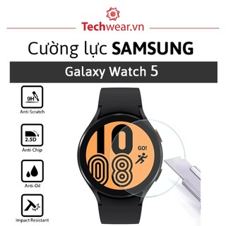【Mua 2 giảm 30%】Kính cường lực đồng hồ Samsung Galaxy watch 5 44mm 40mm