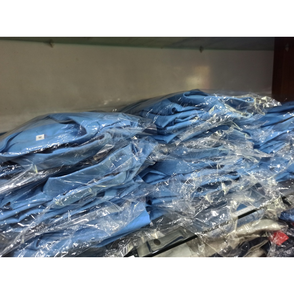 Quần áo bảo vệ tay ngắn có logo bảo vệ