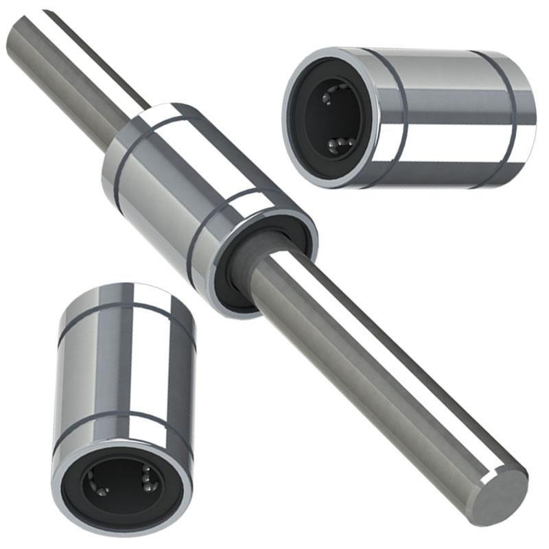 Boutique Vòng bi trượt tuyến tính LM3 4 5 6 8 10 12 16 20 25 30 35 40 50 60uu / Ống lót tuyến tính c