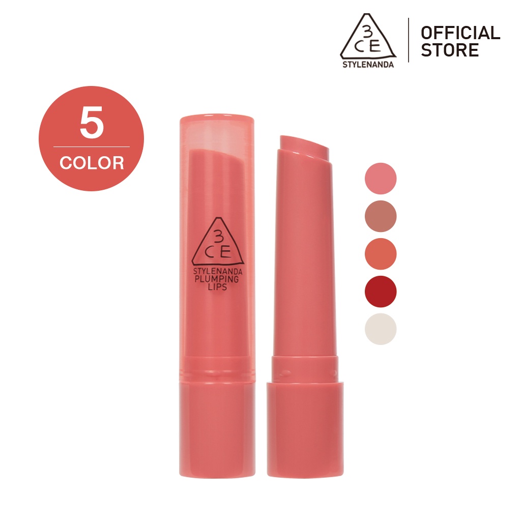 Son Dưỡng 3CE Giúp Làm Căng Mọng Môi 3CE Plumping Lips 2.2g | Official Store Lip Make up Cosmetic