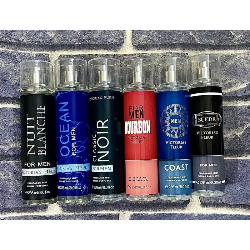 Xịt Thơm Body Mist Victoria Fleu 236ml Dành Cho Nam