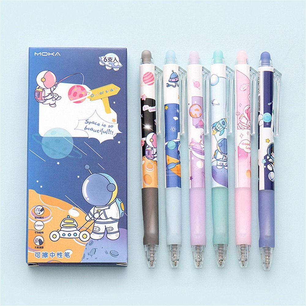 Bút Mực Gel Ngòi 0.5mm Họa Tiết Hoạt Hình Dễ Thương Cho Bé