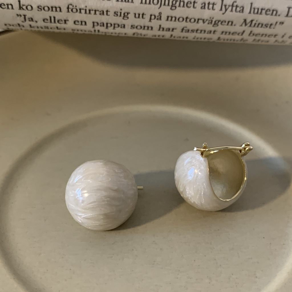 Khuyên Tai Nữ Tráng Men Sang Trọng Phong Cách Âu Mỹ