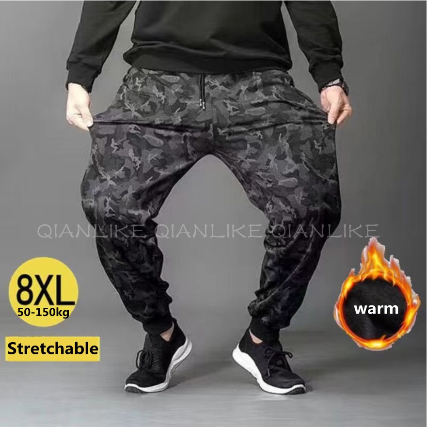 Plus Quần Legging Thể Thao Co Giãn Thoáng Khí Họa Tiết Rằn Ri Cá Tính Cho Nam