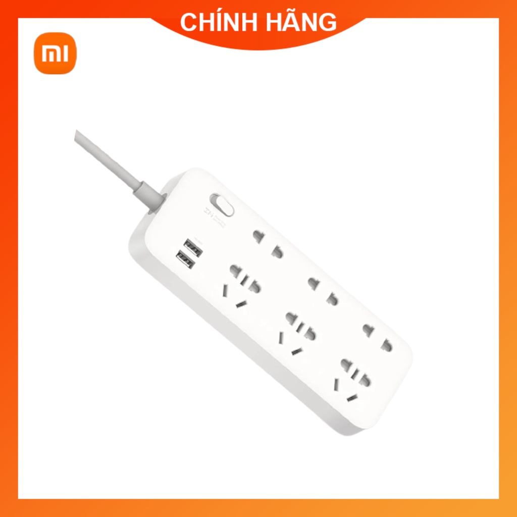 Ổ cắm Xiaomi Zmi Power Strip 6 cổng 2 usb CX05
