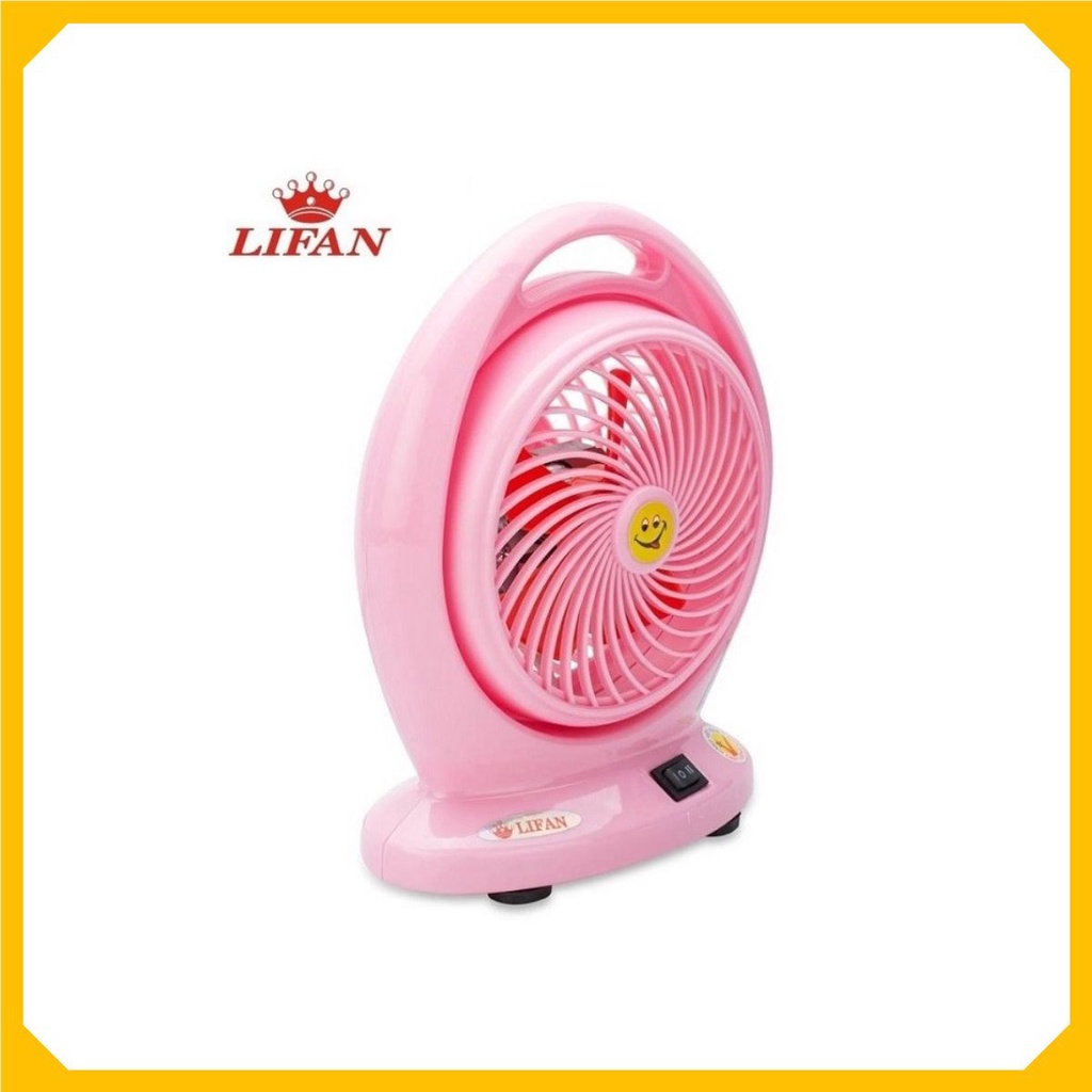 Quạt hộp mini để bàn Lifan HOMI - Nhiều màu