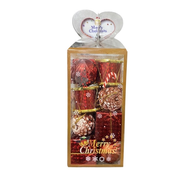 Set phụ kiện trang trí giáng sinh, trang trí Noel, trang trí cây thông Noel