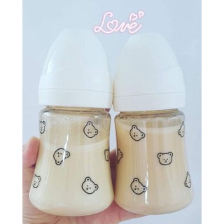 (TÁCH SET) Bình sữa gấu Grosmimi Dottodot 200ml/300ml