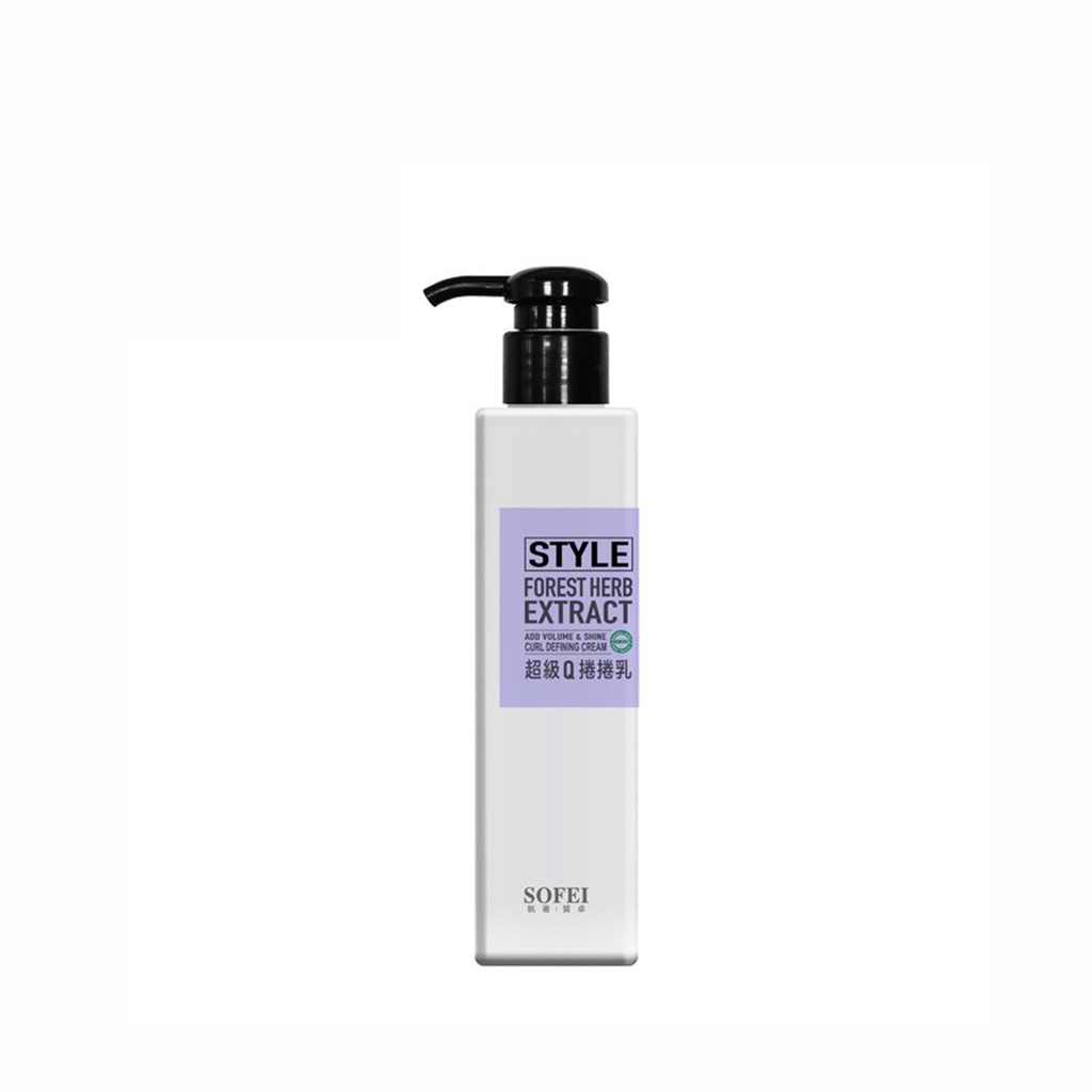 Kem dưỡng tóc giữ nếp tạo kiểu tóc xoăn Sofei 180ml - SF0035