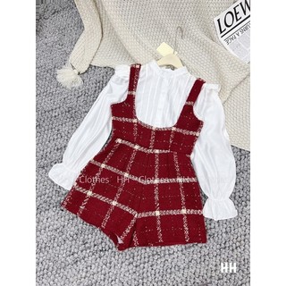 Set jum dạ đỏ siêu hot[ Hàng sẵn ]