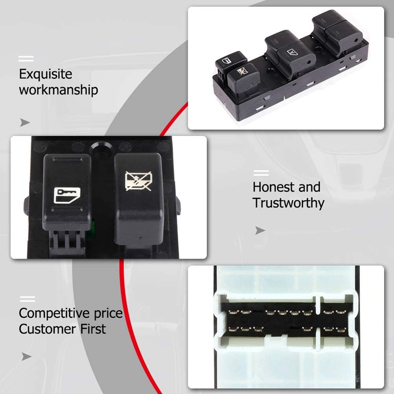 Công Tắc Cửa Sổ 25401-JN03A 25401JN03A Cho Nissan Teana Altima J32 J32Z RUS Purc 2008-2012