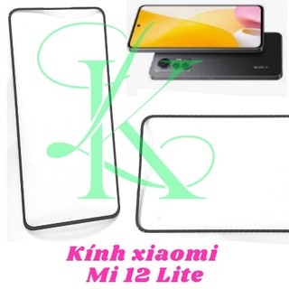 Mặt kính ép cho XM Mi 12 lite ( mi 12 lite mặt kính ép )