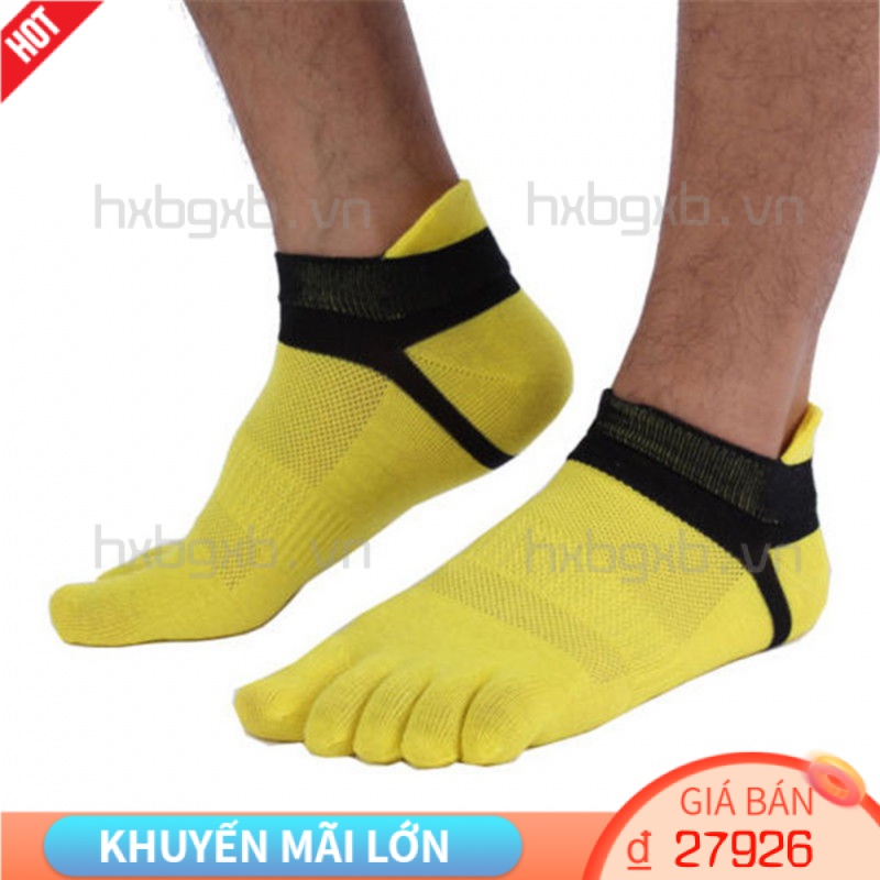 Vớ Xỏ 5 Ngón , Vải Cotton , Dùng Chăm Sóc Chân Cho Nam