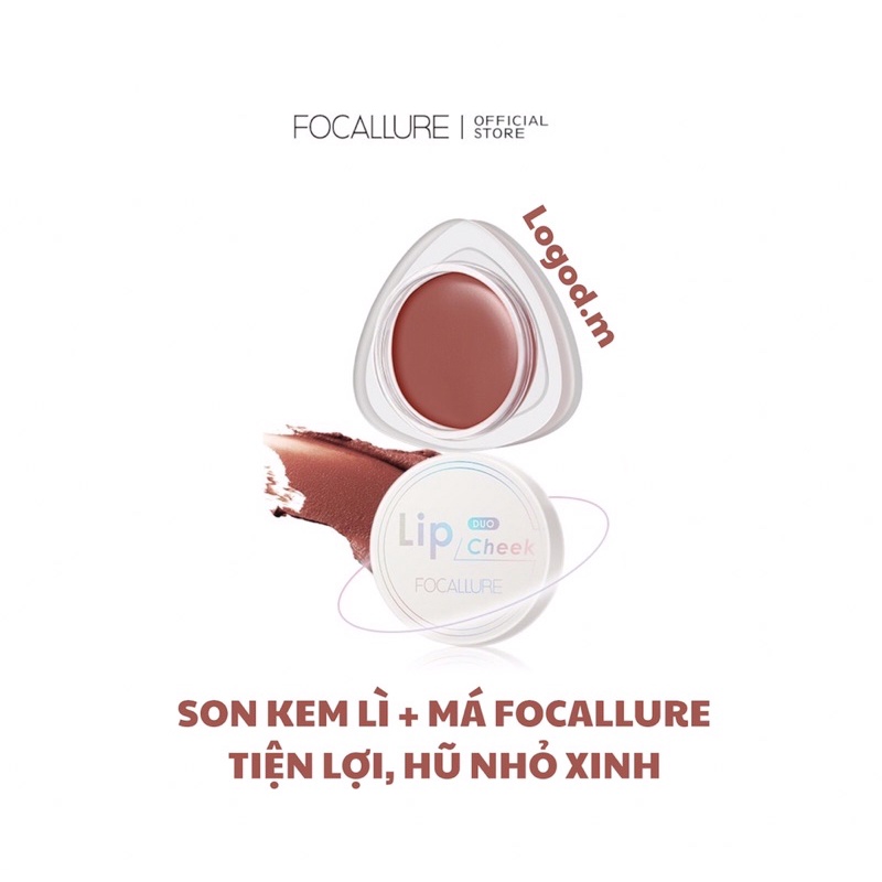 📦XẢ KHO📦Son Kem Lì + Má FOCALLURE - Logod.m