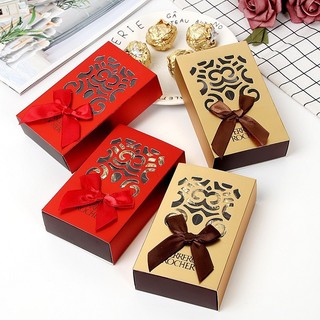 Set hộp đựng socola 6ô kèm túi