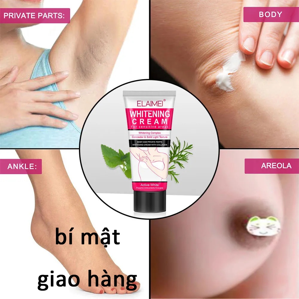 Kem làm trắng da vùng nách kem dưỡng nách khử mùi nách dưỡng trắng cơ thể làm trắng vùng kín mông cổ vòng đùi