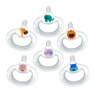 Bàn Chải Đánh Răng Kiêm Gặm Nướu Silicon Cho Bé Marcus & Marcus, Từ 6 Tháng - Marcus