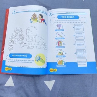 Tập tô màu Khám Phá Bảo Bối Doraemon