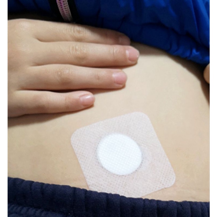 Hộp 30 miếng dán rốn ngải cứu .Hỗ trợ thải độc ngủ ngon, giảm cân, đẹp da