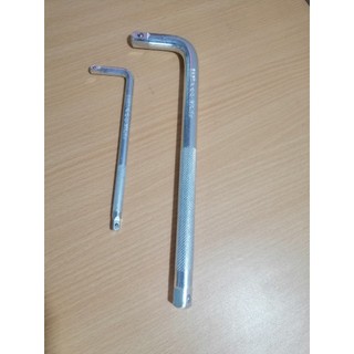 Cần siết đầu tuýp chữ l 1/2 - 1/4 hàng việt nam
