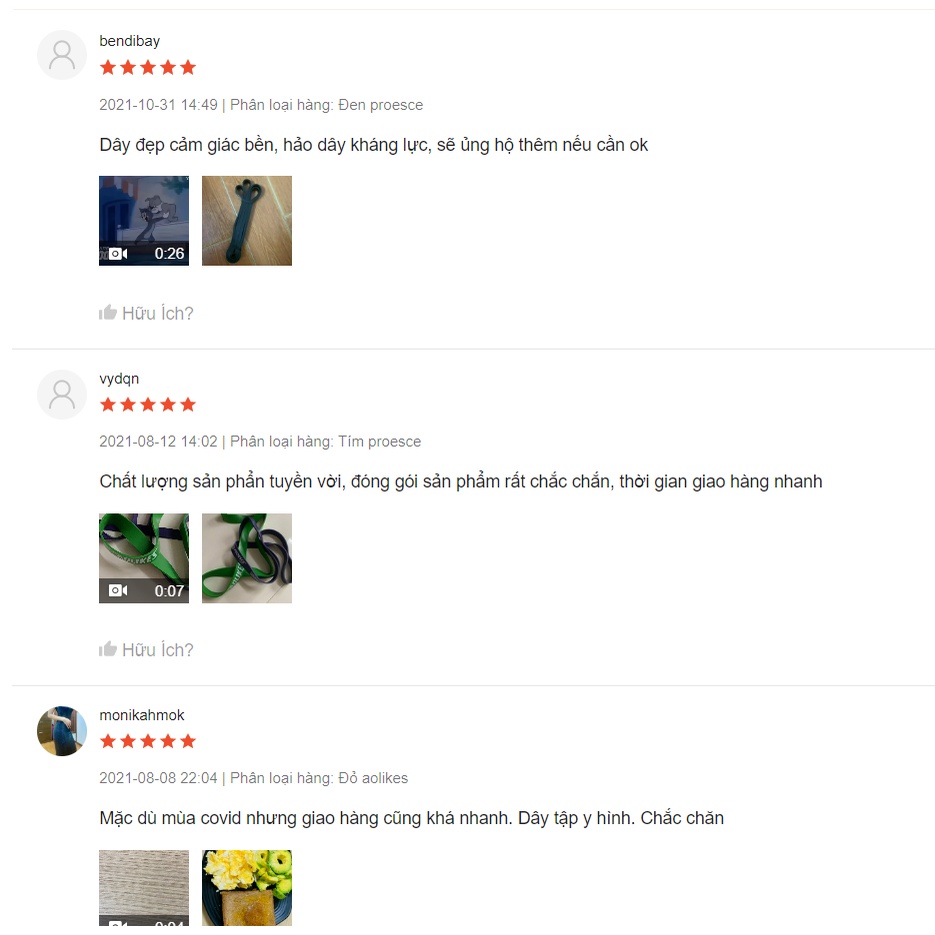 Dây kháng lực dây trợ lực tập gym powerband tập toàn thân chính hãng Aolikes cực bền
