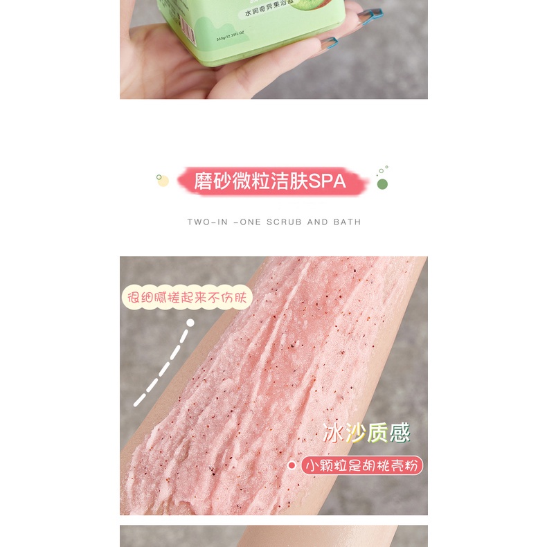 Muối tắm tẩy tế bào da chết Hương trái cây sạch mịn giúp da trắng sáng 250g HTTBC2 | BigBuy360 - bigbuy360.vn