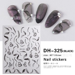 Sticker miếng dán móng tay sticker dải lụa
