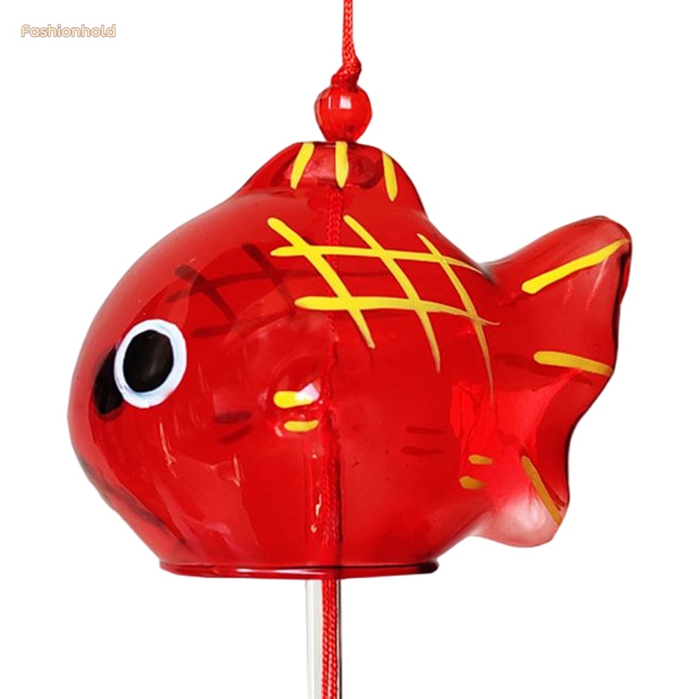 Chuông Gió Hình Cá Vàng Phong Cách Nhật Bản Treo Trang Trí Sân Vườn / Phòng Ngủ