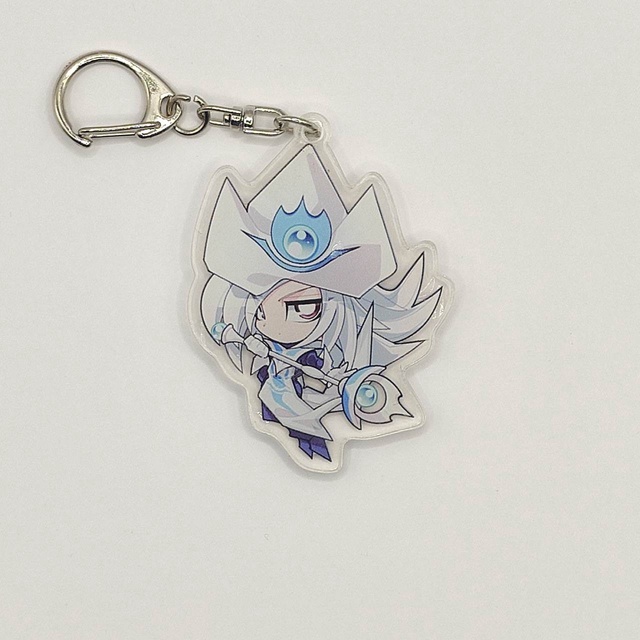 Móc Chìa Khóa Standee Yugioh Hình Quái Vật Chibi: Rồng Trắng Mắt Xanh, Phù Thủy Áo Đen,...