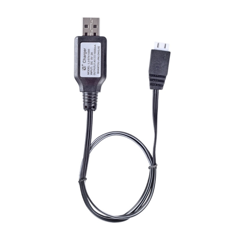 Dây Cáp Sạc Pin Li-ion XH-3P 1000mA 18650 Cổng Cắm USB Tiện Dụng