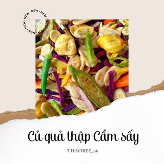 Trái cây củ quả thập cẩm sấy xuất khẩu 500gr